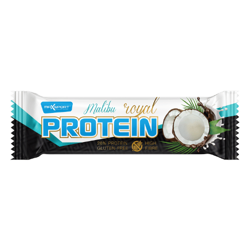 Baton Proteinowy z Kokosem w Mlecznej Czekoladzie Bezglutenowy 60 G - Maxsport