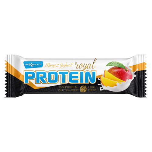 Baton Proteinowy z Mango w Jogurtowej Polewie Bezglutenowy 60 G - Maxsport