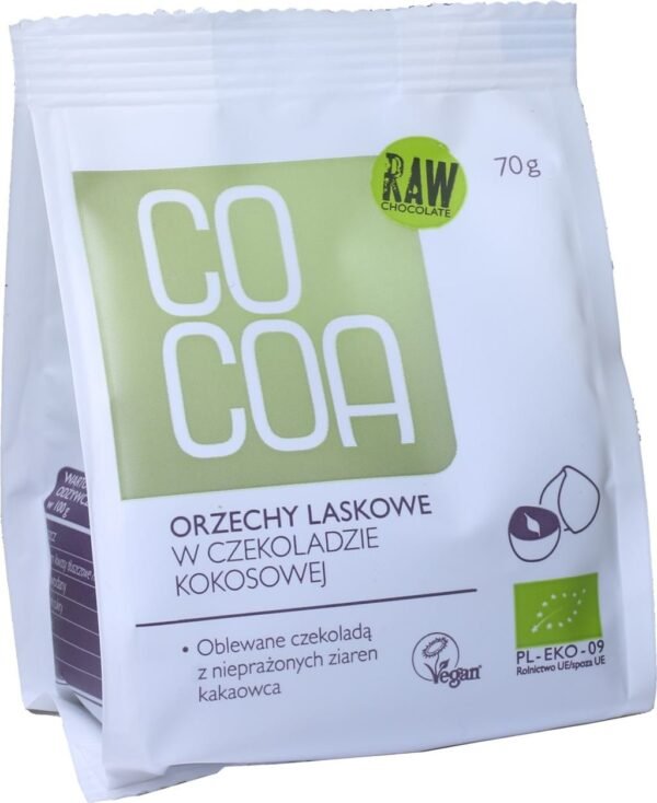 Orzechy Laskowe W Czekoladzie Kokosowej Bio