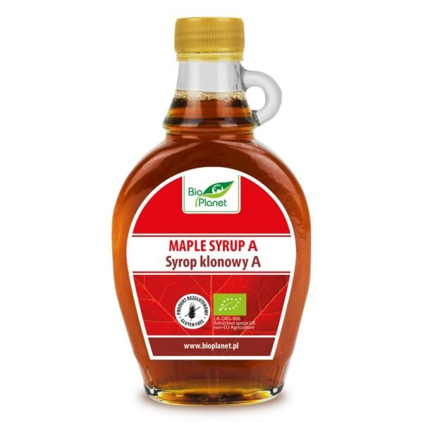 Syrop Klonowy A bezglutenowy Bio