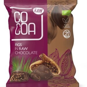 Figi w surowej czekoladzie